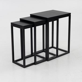 Ulla Christiansson, nesting tables, “Trio”, Karl Andersson och Söner, Huskvarna.