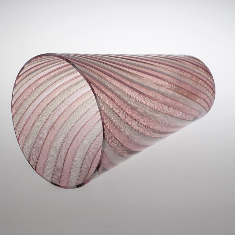 VAS, glas, Venini, Murano, Italien.