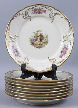 TESERVIS, 22 delar, porslin, "Sanssouci", Rosenthal.