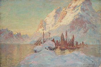 Anna Boberg, Motif from Lofoten.