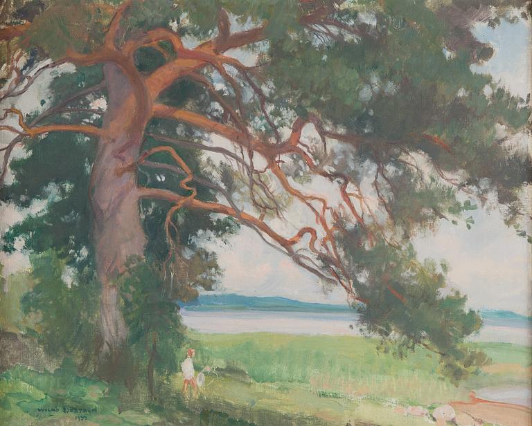 Wilho Sjöström, Figures on the Beach.
