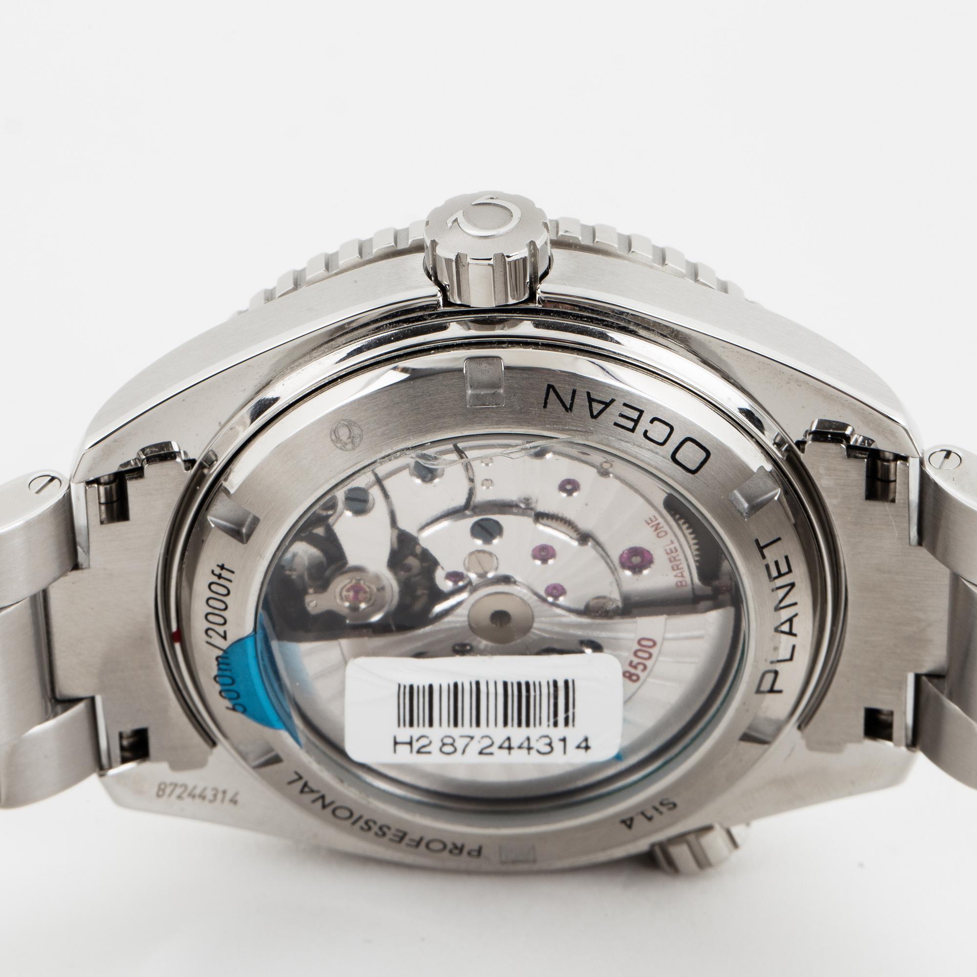 Omega, Planet Ocean 600m Co-axial, wristwatch, 45.5 mm.