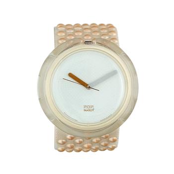 Swatch - Haute Couture, Blanc De Blanc. 1989. Ø 39 mm.