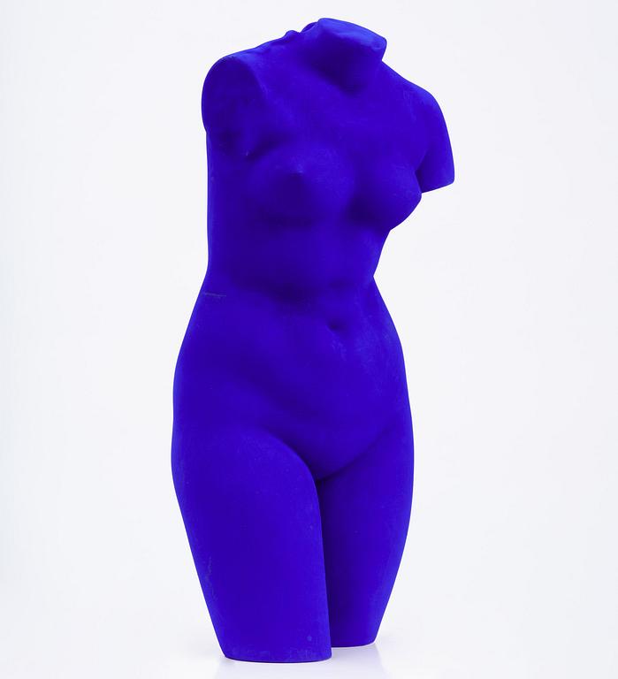 Yves Klein, "La Vénus d’Alexandrie (Vénus Bleue)".