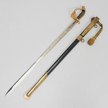 Officersvärja, m/1922, för flottan, Finland.