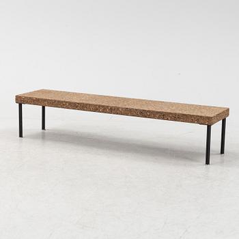 A 'Sinnerlig' bench by Ilse Crawford for Ikea, 2015.