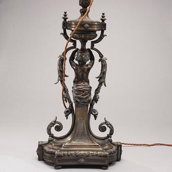 LAMPFOT, 1800-talets senare hälft.