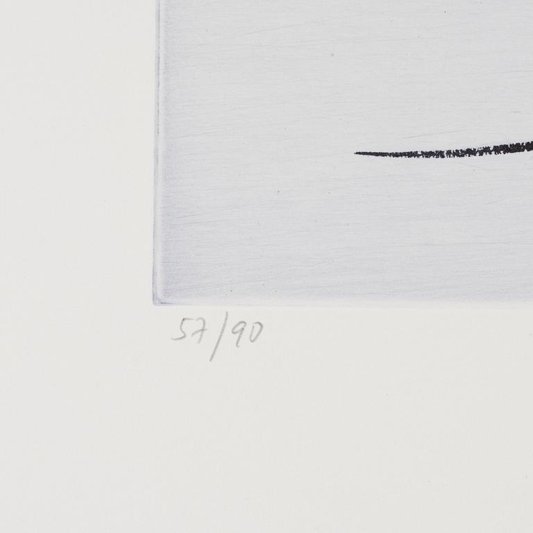 Carl Fredrik Reuterswärd, "Non-violence", 2 st.