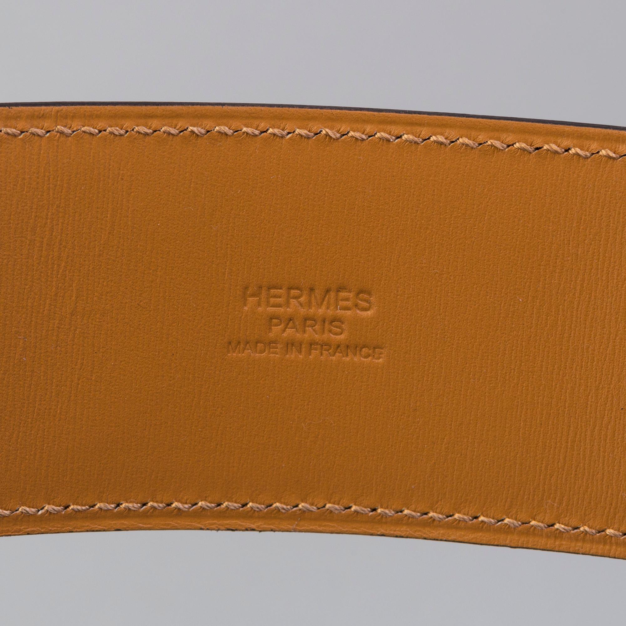 HERMÈS, "Collier de Chien", belt.