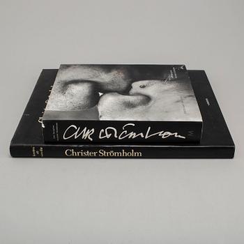 PHOTOBOOKS, 2, Christer Strömholm with dedication.