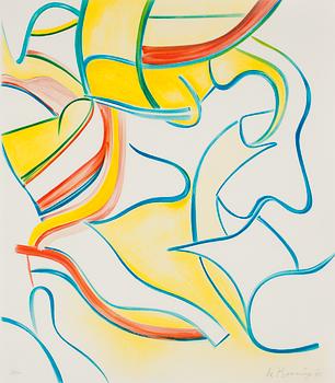 132. Willem de Kooning, Untitled, from: "Quatre lithographies".