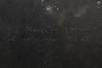 ARNE JONES, 2 st skulpturer, bl a "Blossom", sign.