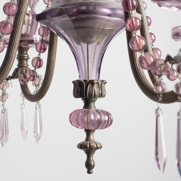 Chandelier, first half of the 20th century.