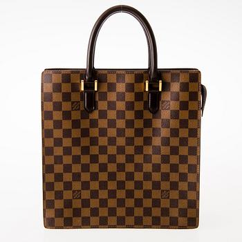 LOUIS VUITTON Damier Ebène Venice Sac Plat Bag.
