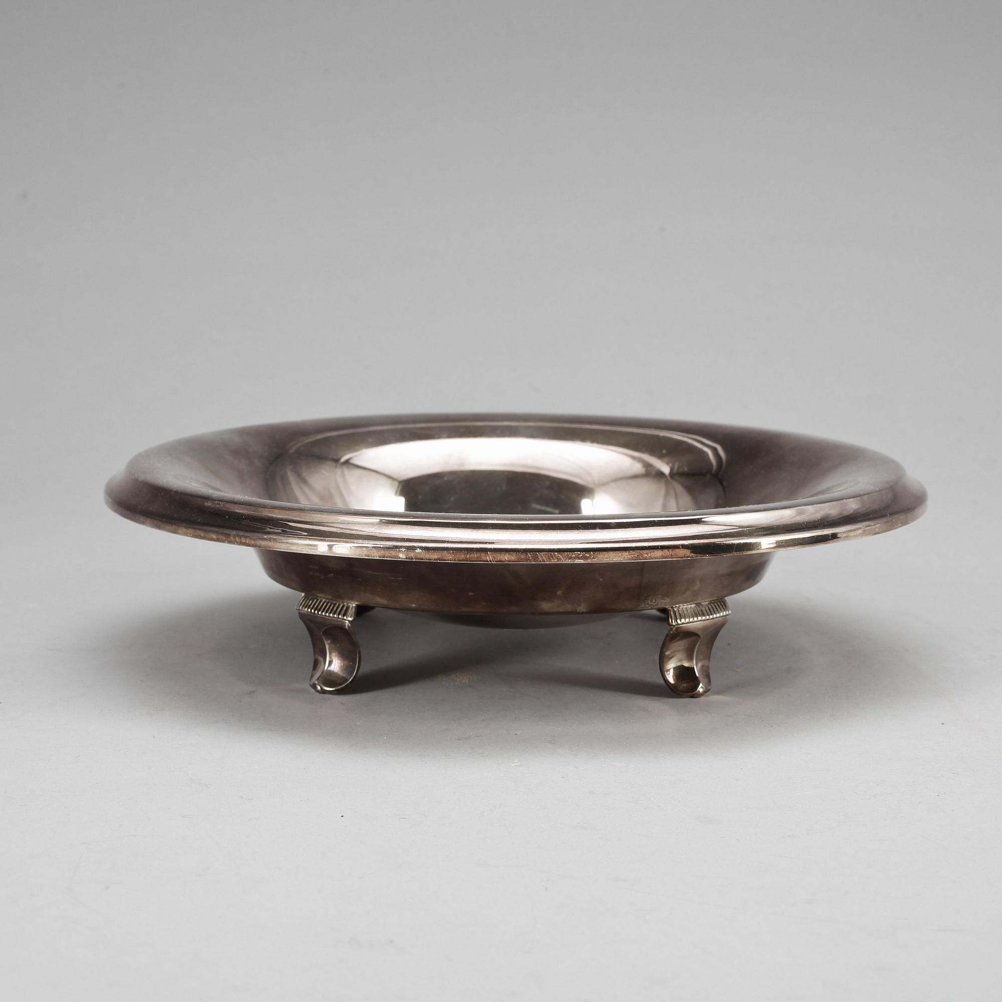 SKÅL, silver, Norge, 1900-tal. Vikt ca 413g.