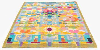 Agda Österberg, vävd tapet,  slätväv, "AÖ-teknik", ca 232 x 140 cm, signerad AÖ.