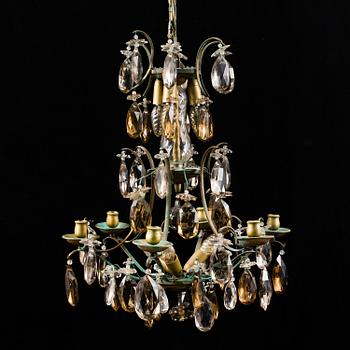 a baroque-style chandelier from the first half of the 20th century.