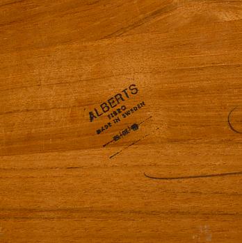 SOFFBORD, teak, Alberts, 1950/60-tal.