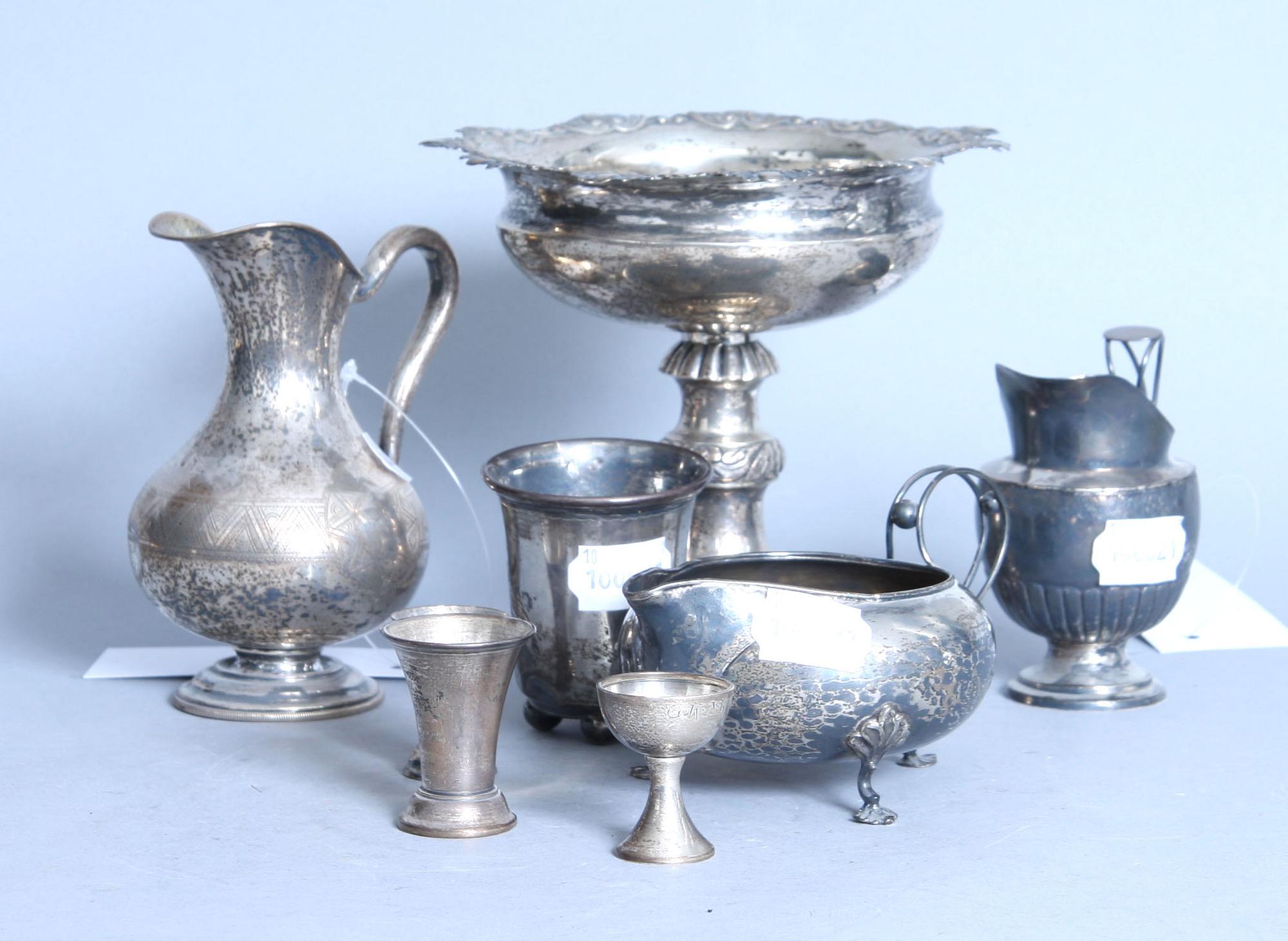 PARTI SILVER, 8 delar, ca 750 g.