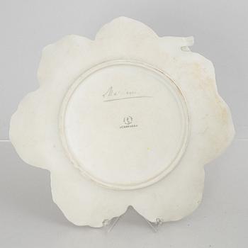 Wilhelm Kåge, fat, 2 st "Carrara", Gustavsberg.