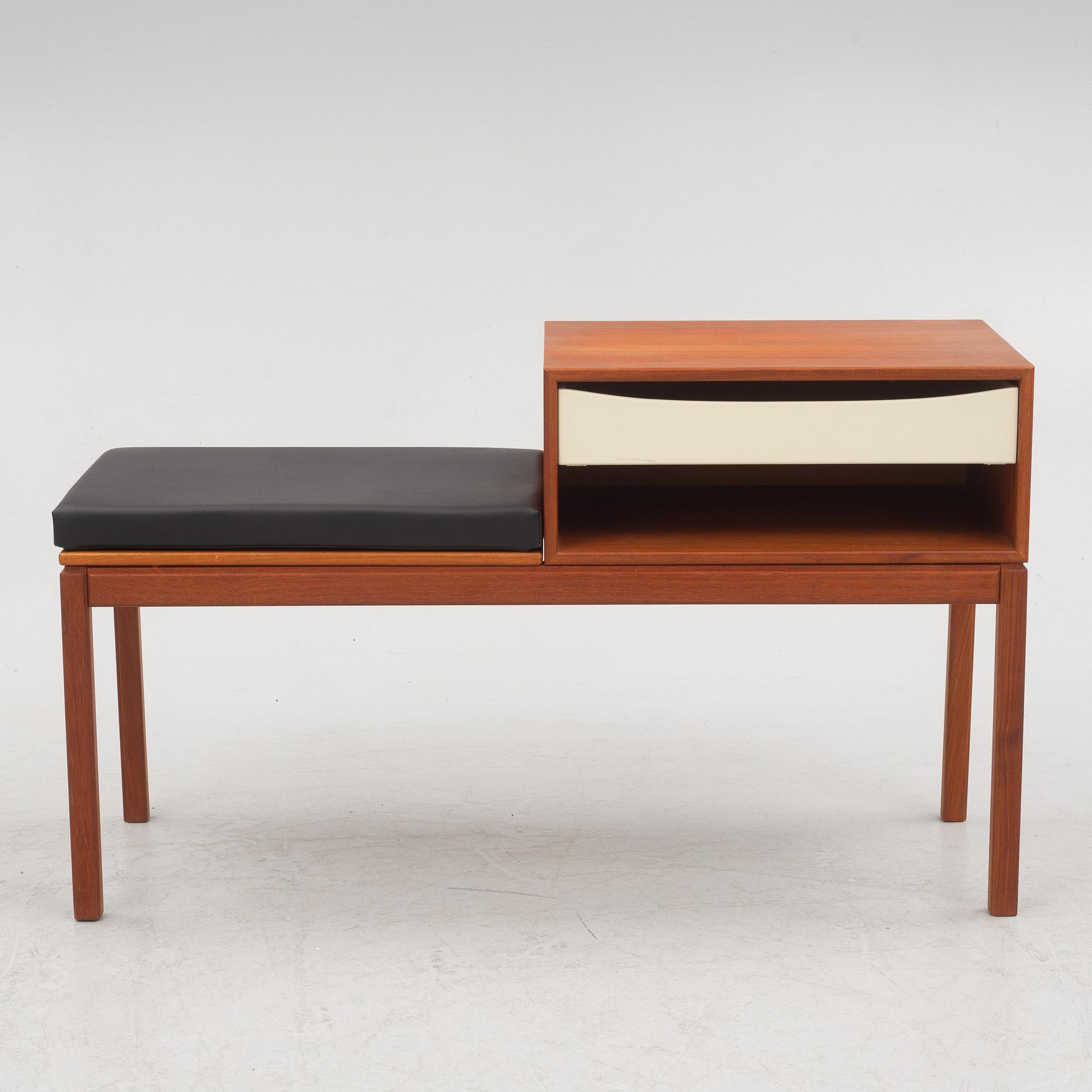 Sven Engström and Gunnar Myrstrand, hall furniture, "Rally" Tingströms, 1950s/60s.