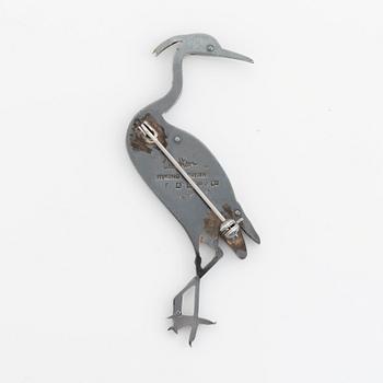 Wiwen Nilsson brosch silver "Trana".