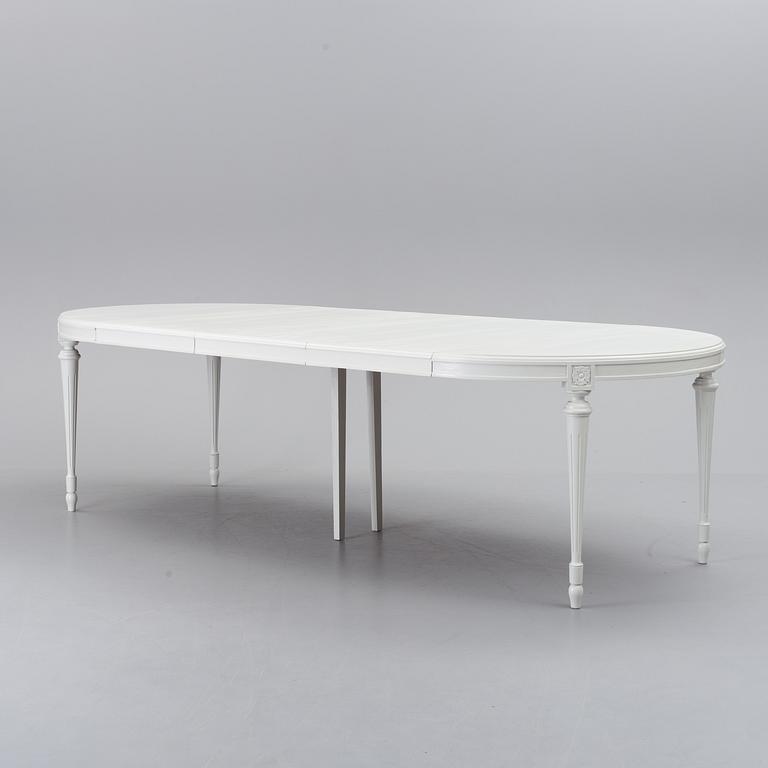 A second half of the 20th century Gustavian style table.