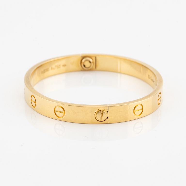 Cartier, bracelet, "Love", 18K gold.