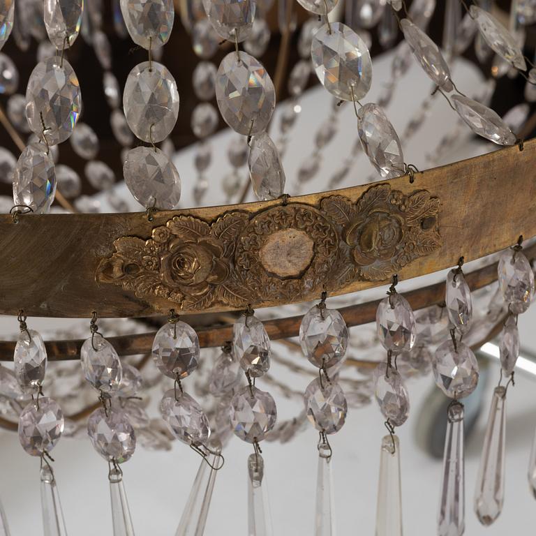 Ljuskrona. Karl-Johan, 1800-talets första hälft.