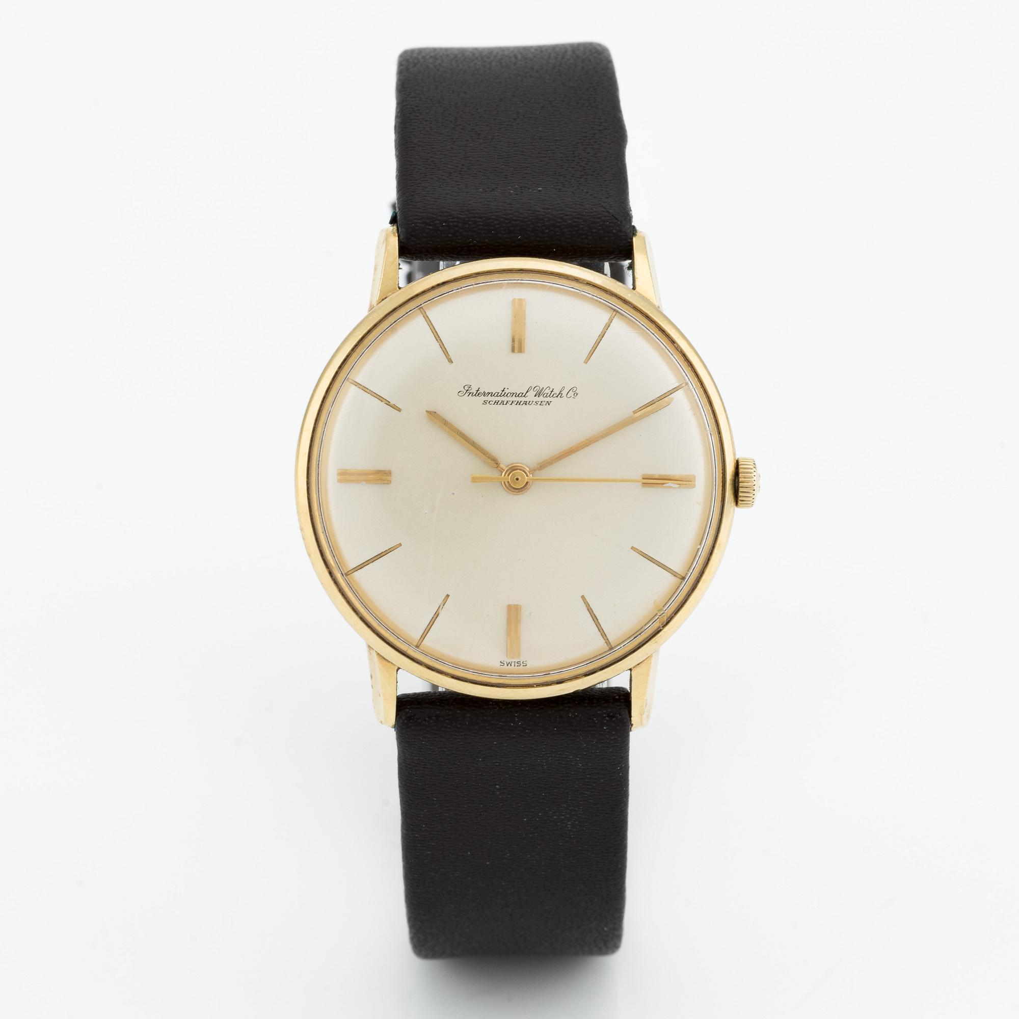 International Watch Co, "IWC", Schaffhausen, wristwatch, 34 mm.