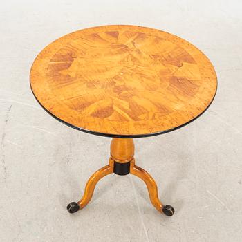 An elm table later part of the 19th century.