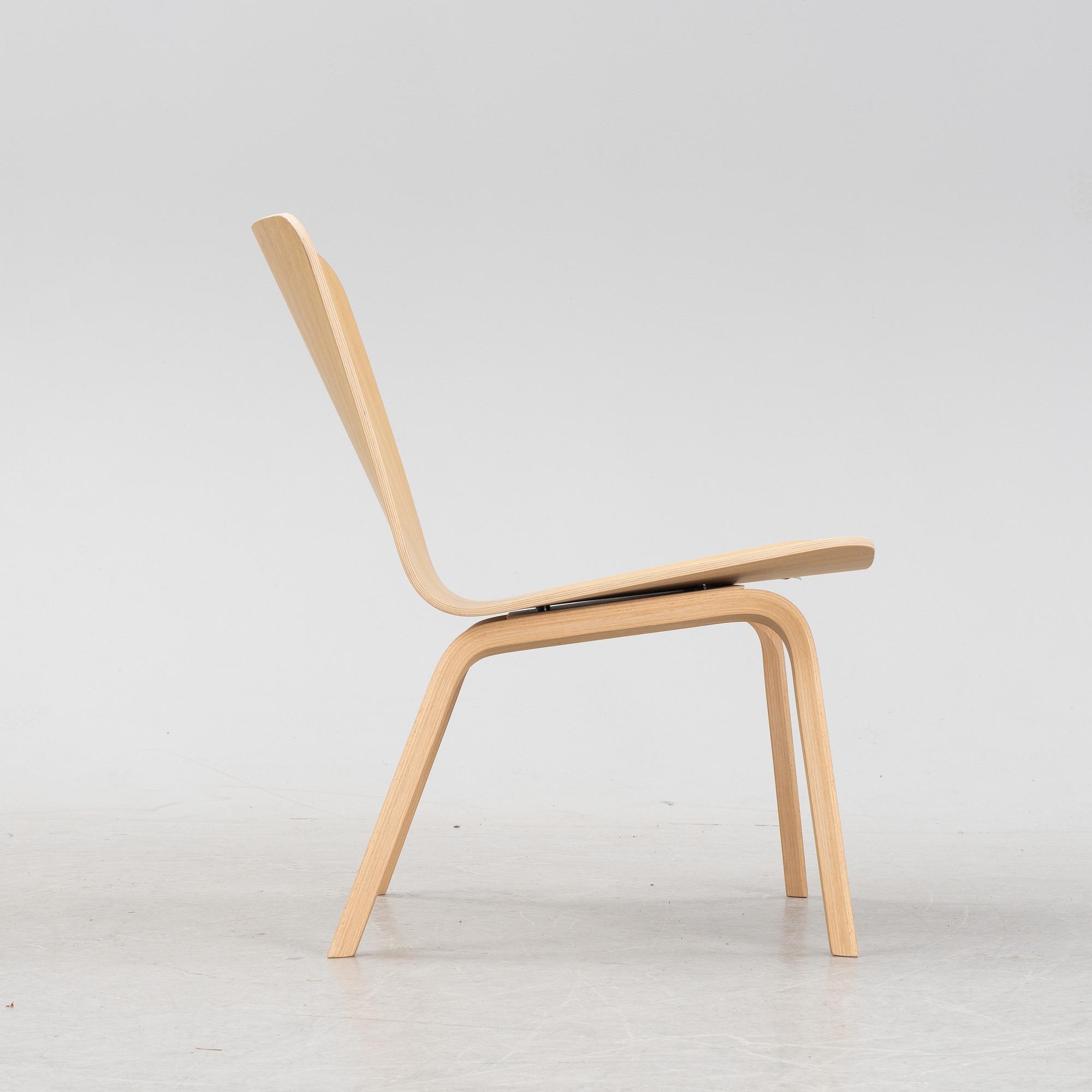 A contemporary 'Palm' oak chair by Says Who design for Bolia.