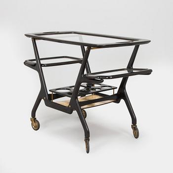 Cesare Lacca, A 1950s/60s serving trolley, Italy.