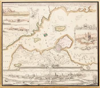 Johann Baptist Homann, map "Copenhagen".