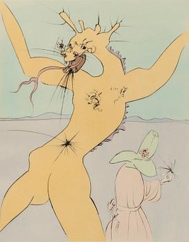 Salvador Dalí, From "Japanese Fairy Tales", 1974.