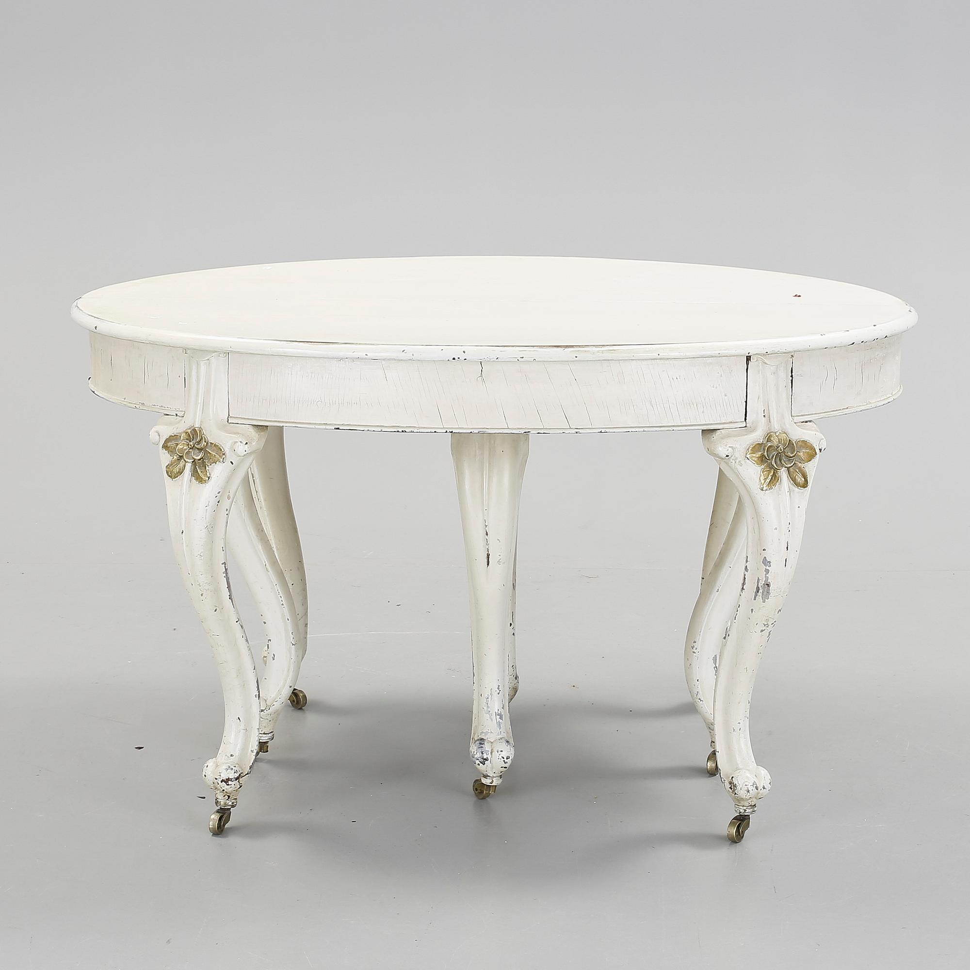 MATBORD, nyrokoko, 1800-talets slut.