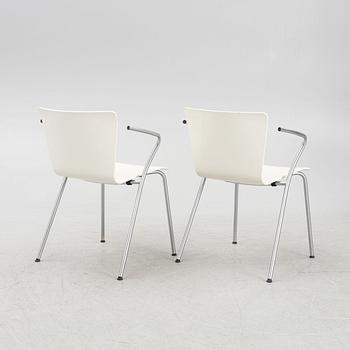 Vico Magistretti, stolar, 7 st, "Vico Duo", Fritz Hansen, Danmark 2000.