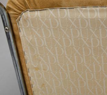 FÅTÖLJER, 3 st, DUX, " Mirja", Bruno Mathsson, 1900-talets andra hälft.