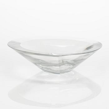 Tapio Wirkkala, konstglas, skål, signerad Tapio Wirkkala, Iittala -56.
