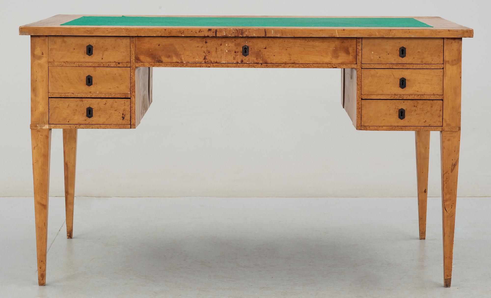 SKRIVBORD, sengustaviansk stil, 1800-tal.