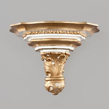 VÄGGKONSOL, eklekticism, 1800-tal.