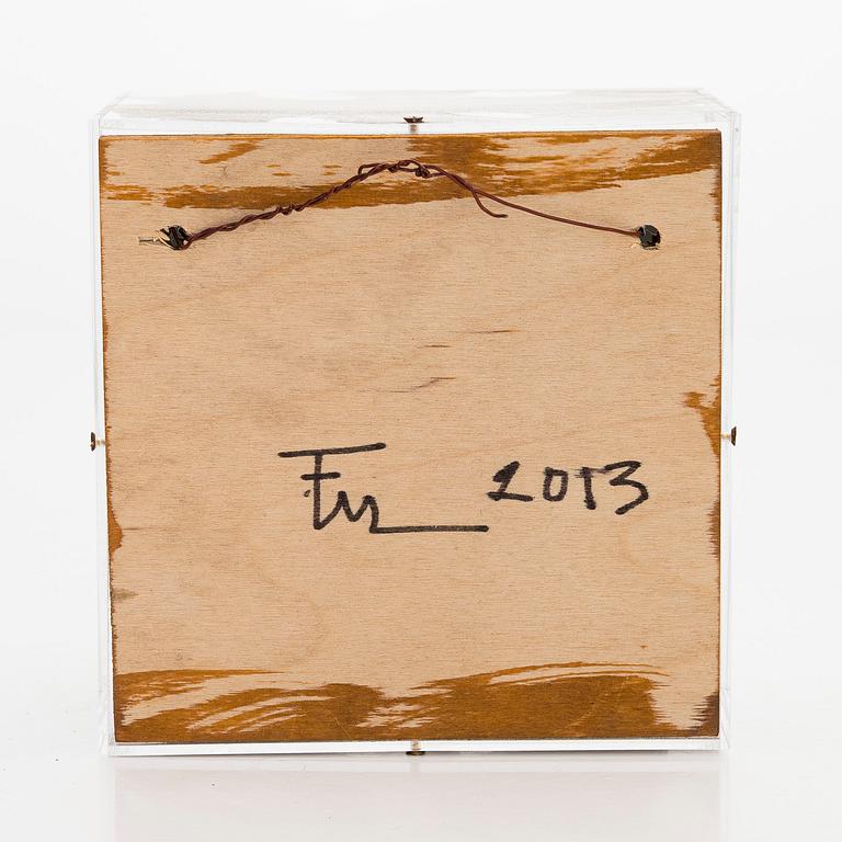 Francesca Mascitti-Lindh, Installation 'Camera Obscura'. Signed FML 2013.
