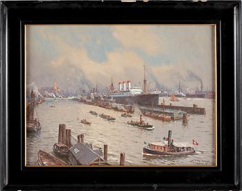 Willy Stöwer · WILLY STÖWER, gouache, sign. o dat. 1929.