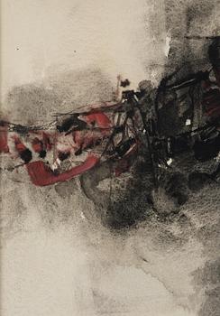 Chu Teh-Chun, "Composition No. 121".
