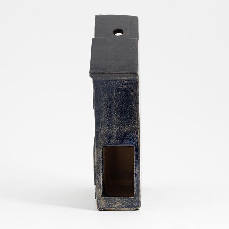 Lisa Larson, a stoneware lantern, 'JM huset' K-studion Gustavsberg, signed.