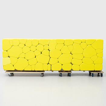 Soft Baroque, a unique “Puffy Brick” counter, 2020.