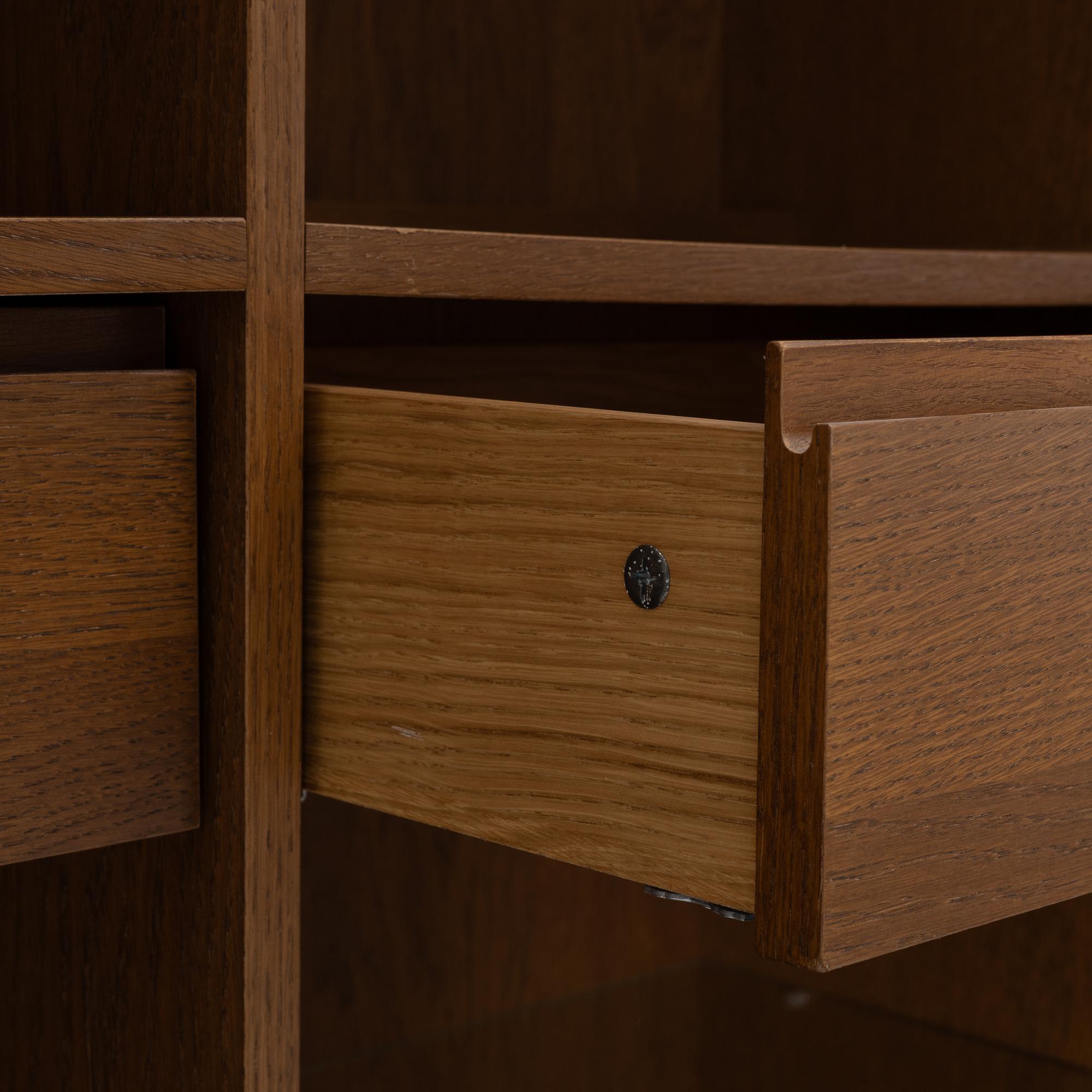 A display cabinet, "Stockholm", IKEA.