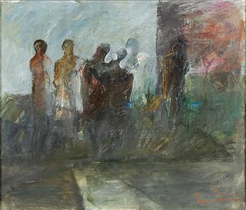 Tage Törning, Composition with Figures.