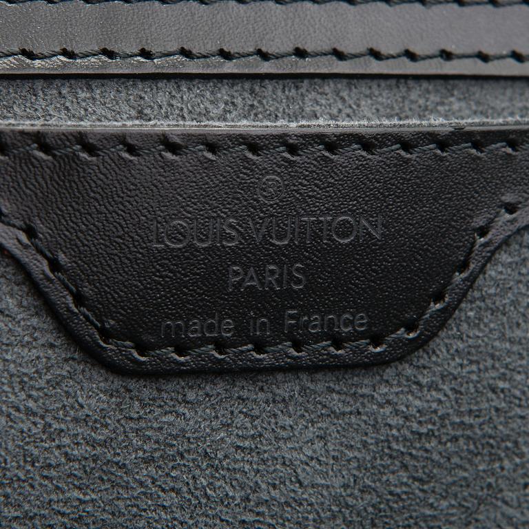Louis Vuitton, A Black Epi Leather Saint Jacques PM Bag.
