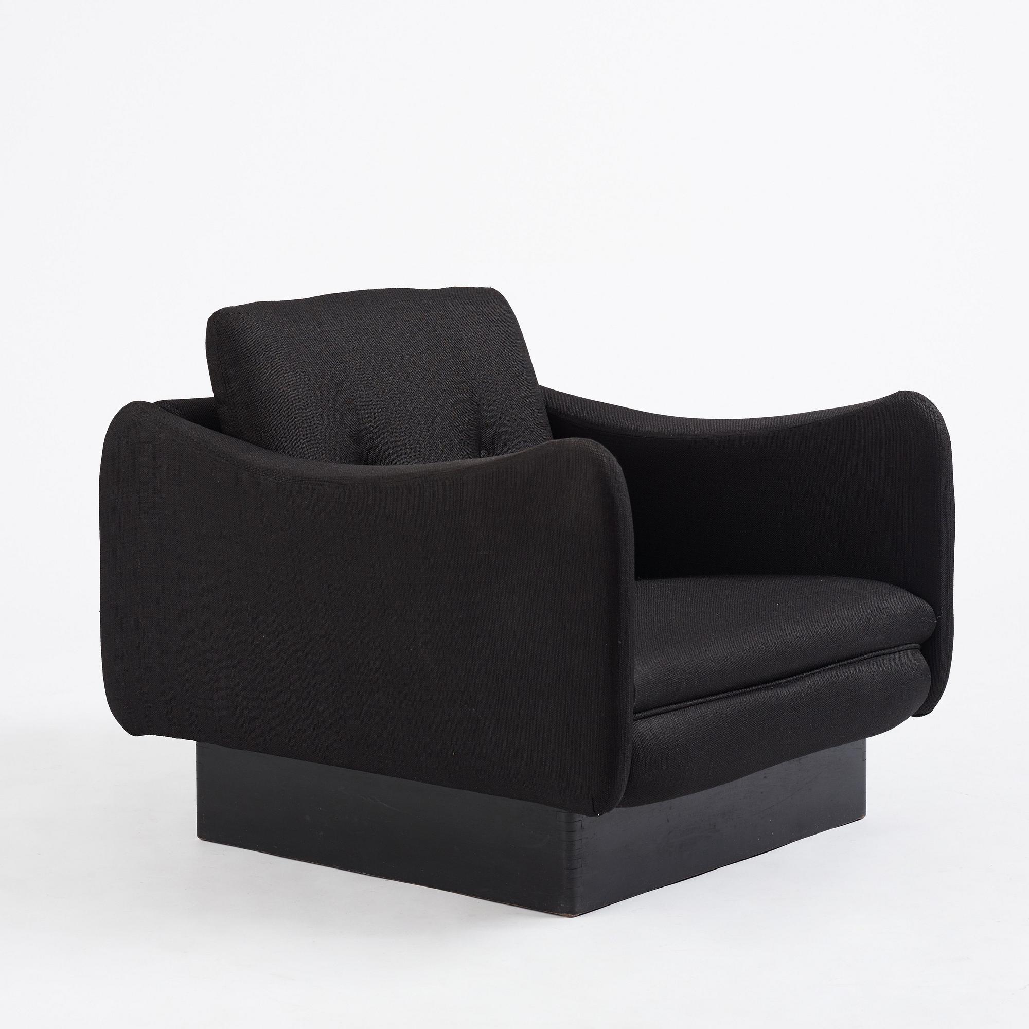 Michel Mortier, a "Tekel", easy chair, Steiner, France 1960s.